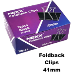  Nexx Fold back clips 41mm 12’s 